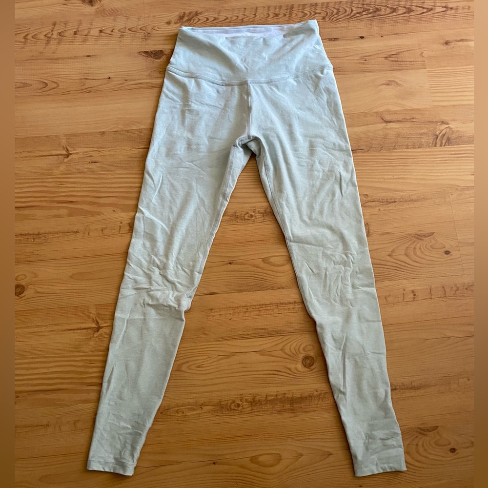 Beyond Yoga Glacier White Spacedye Leggings